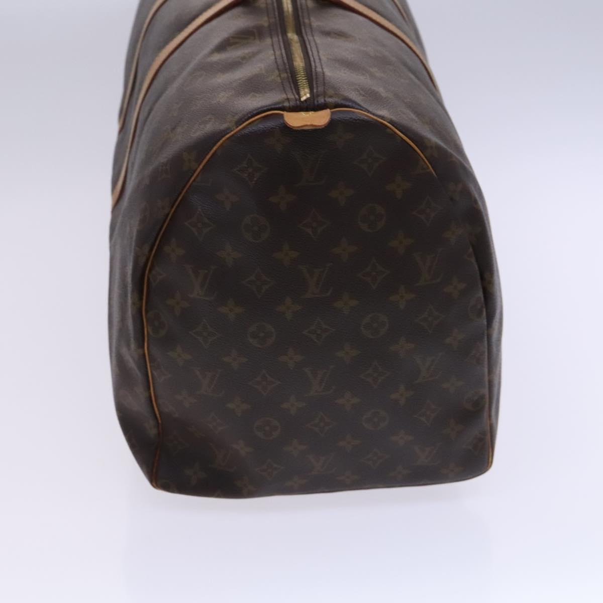 LOUIS VUITTON Monogram Keepall 60 Boston Bag M41422 LV Auth 113320