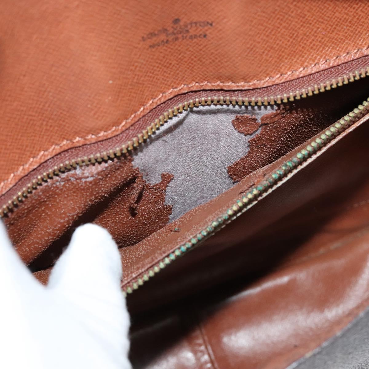 LOUIS VUITTON Monogram Saint Cloud GM Shoulder Bag M51242 LV Auth 113403
