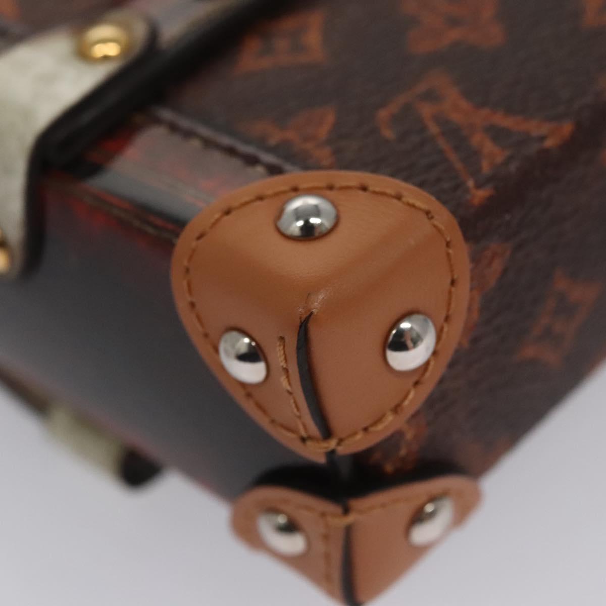 LOUIS VUITTON Monogram Essential Trunk Charm M63779 LV Auth 113416A