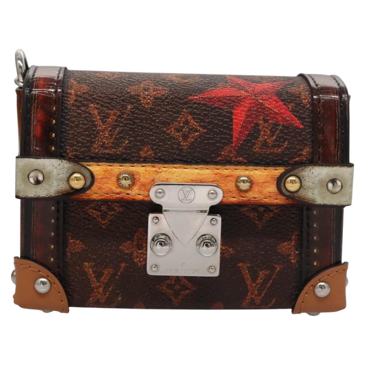 LOUIS VUITTON Monogram Essential Trunk Charm M63779 LV Auth 113416SAM