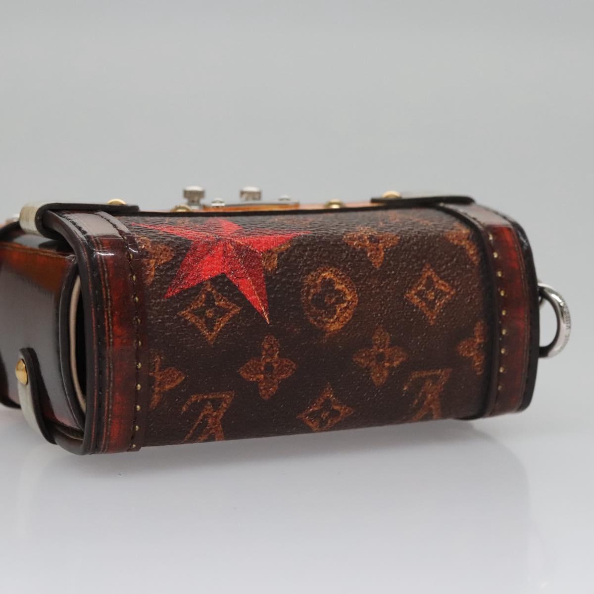LOUIS VUITTON Monogram Essential Trunk Charm M63779 LV Auth 113416SAM