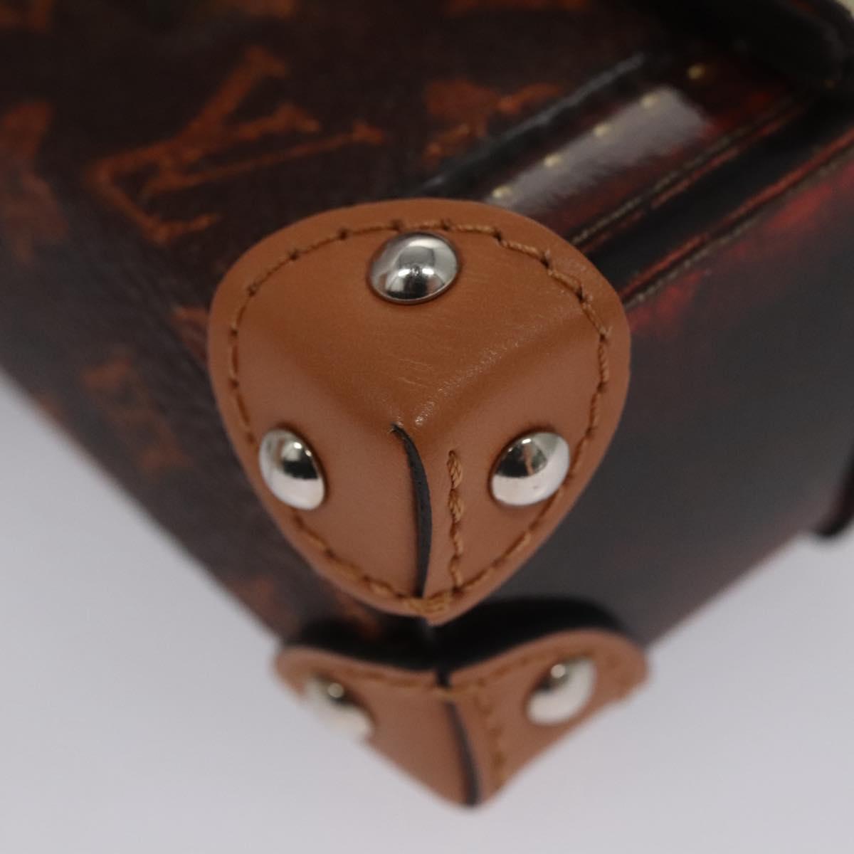 LOUIS VUITTON Monogram Essential Trunk Charm M63779 LV Auth 113416SAM