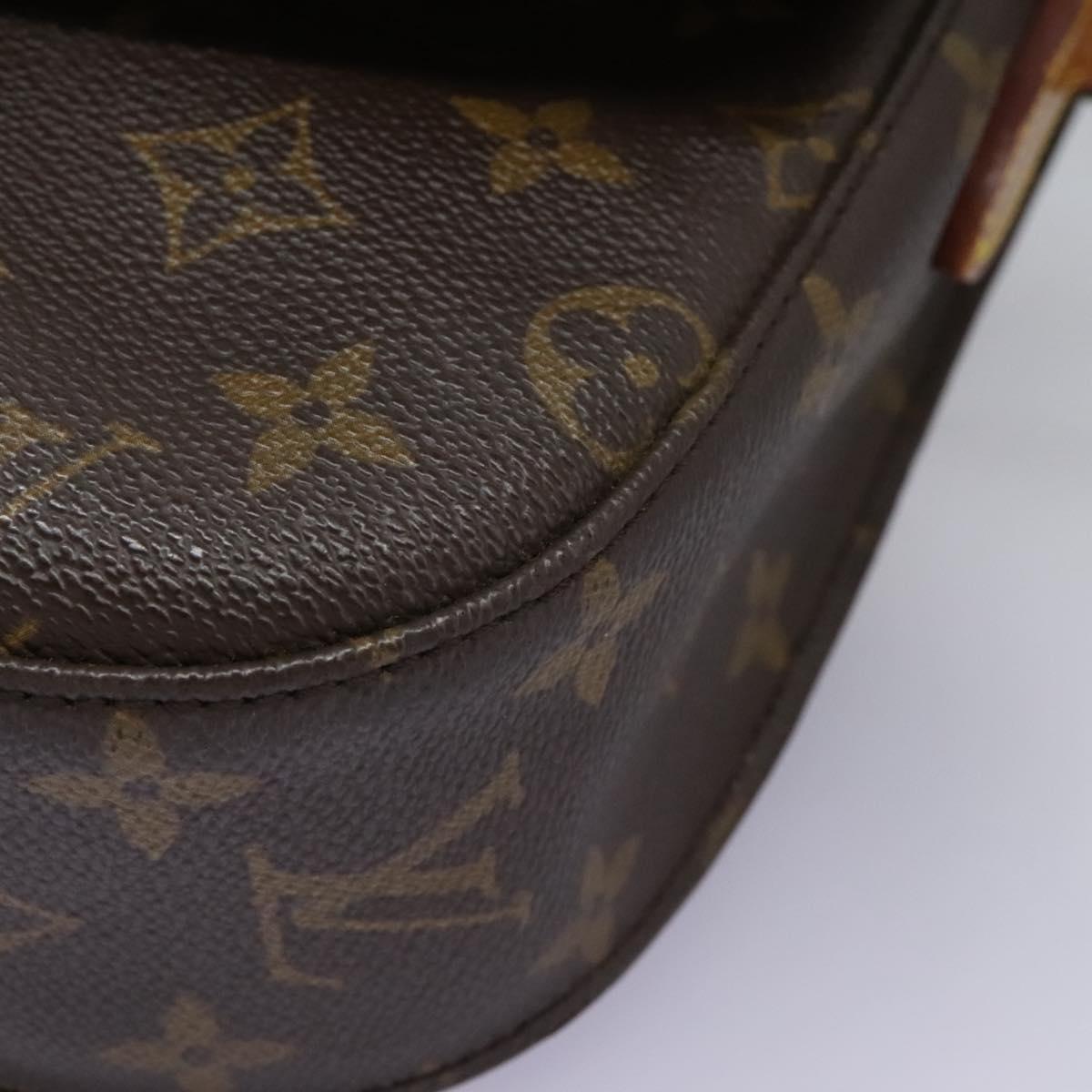 LOUIS VUITTON Monogram Saint Cloud GM Shoulder Bag M51242 LV Auth 113428