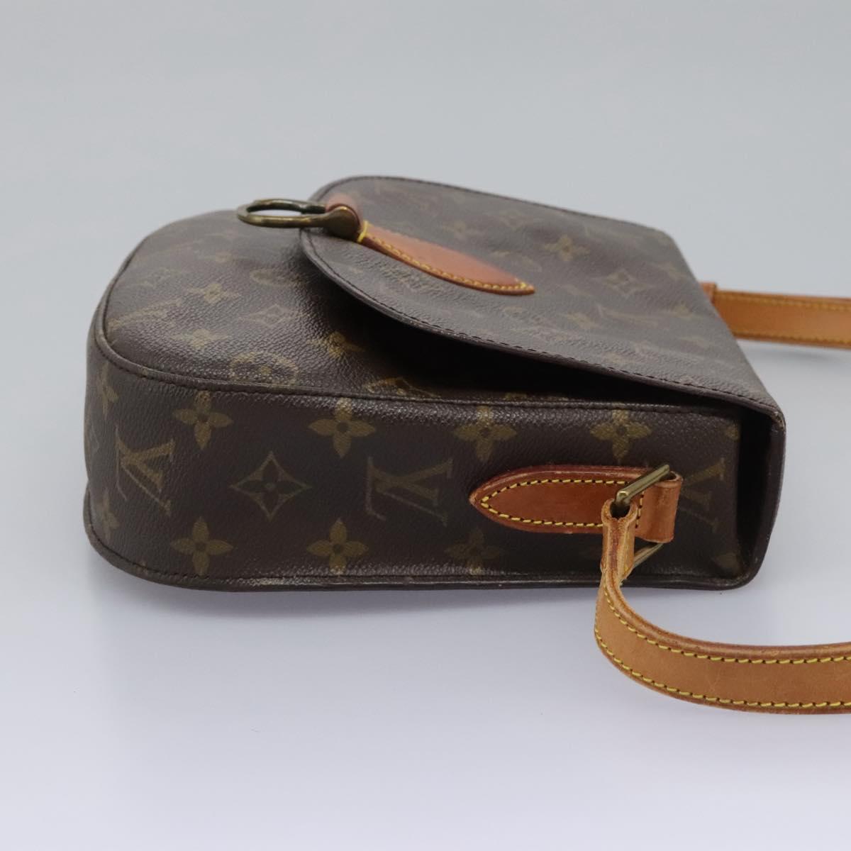 LOUIS VUITTON Monogram Saint Cloud GM Shoulder Bag M51242 LV Auth 113428