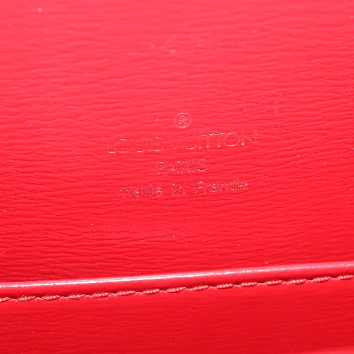 LOUIS VUITTON Epi Capuchin Shoulder Bag Red M52347 LV Auth 113458