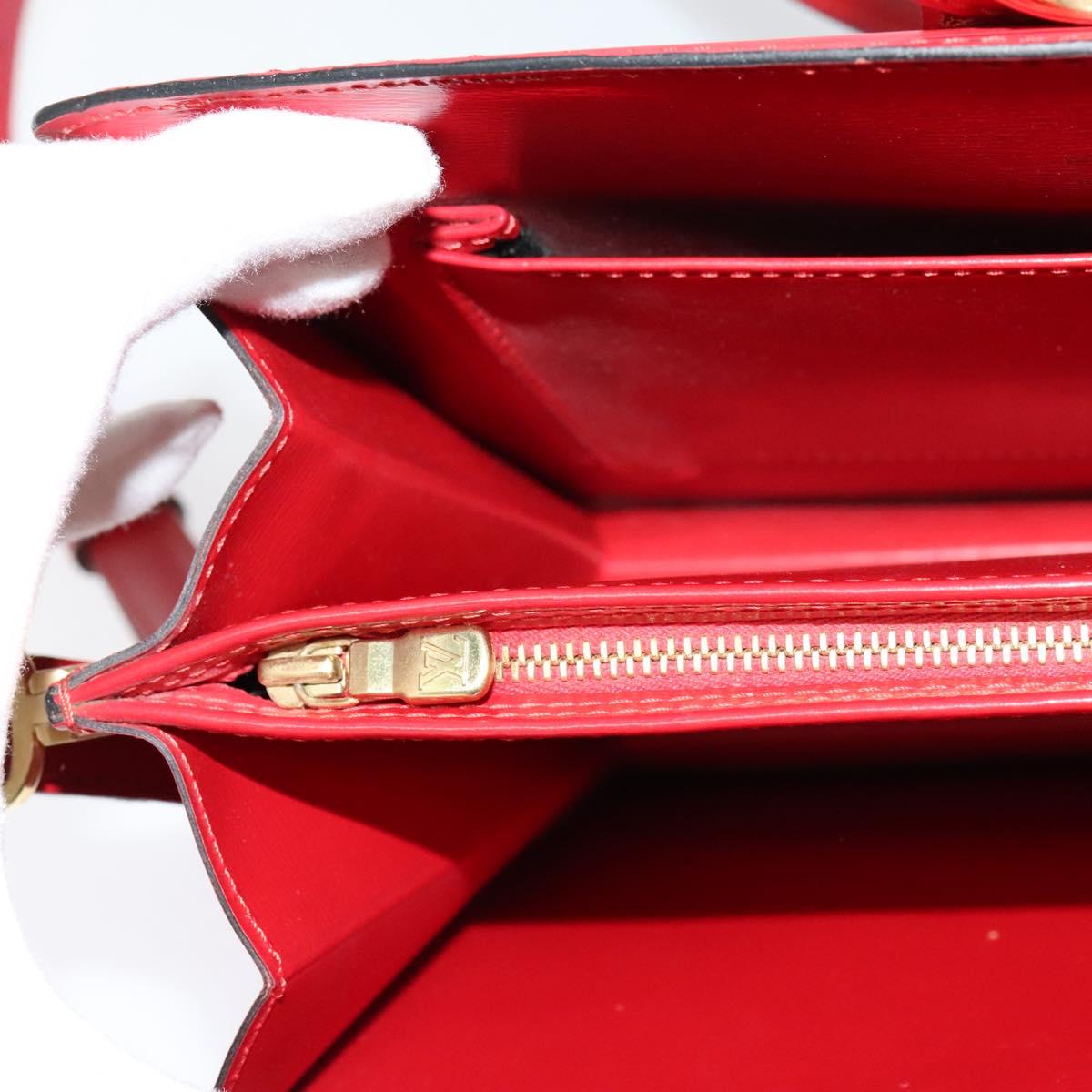 LOUIS VUITTON Epi Capuchin Shoulder Bag Red M52347 LV Auth 113458