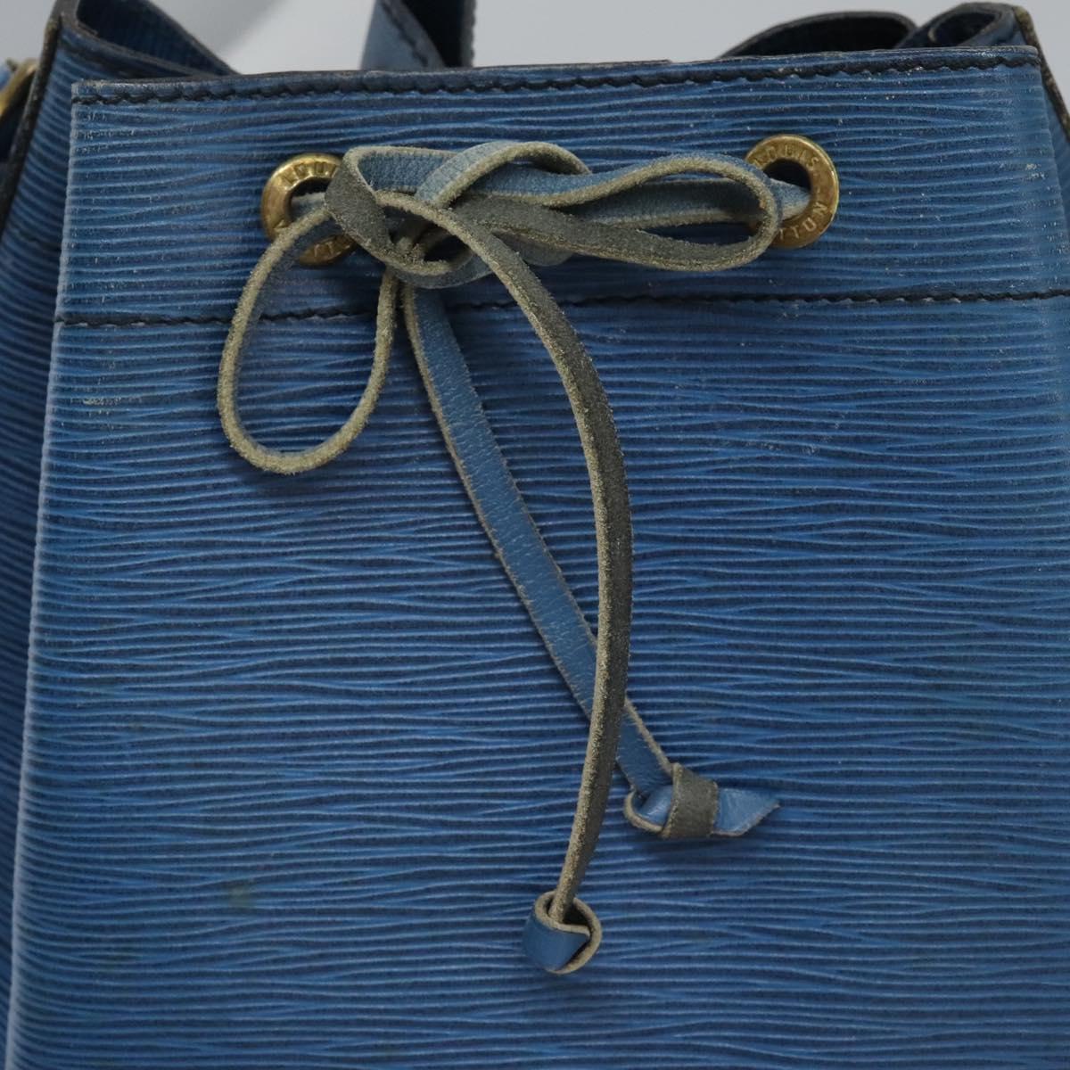 LOUIS VUITTON Epi Noe Shoulder Bag Vintage Toledo Blue M44005 LV Auth 113459