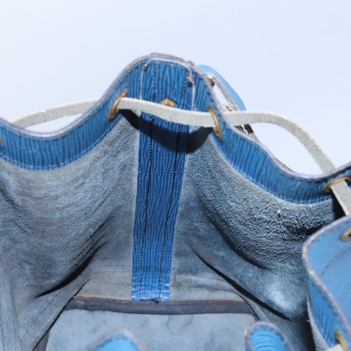 LOUIS VUITTON Epi Noe Shoulder Bag Vintage Toledo Blue M44005 LV Auth 113459