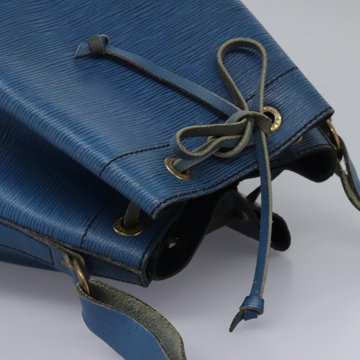 LOUIS VUITTON Epi Noe Shoulder Bag Vintage Toledo Blue M44005 LV Auth 113459