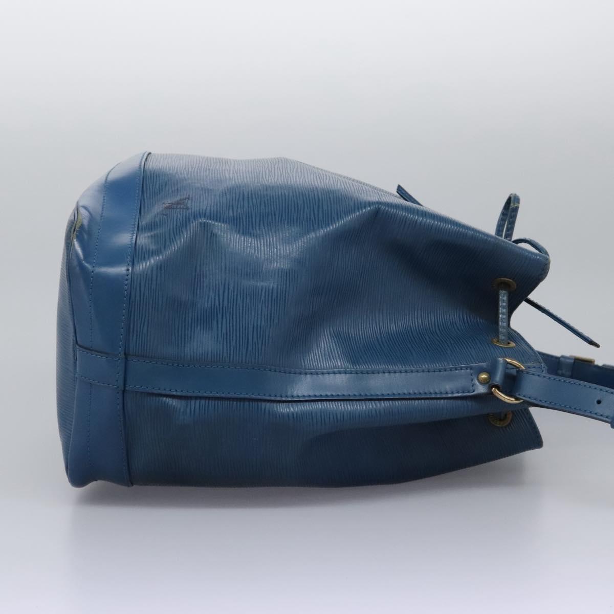 LOUIS VUITTON Epi Noe Shoulder Bag Toledo Blue M44005 LV Auth 113460