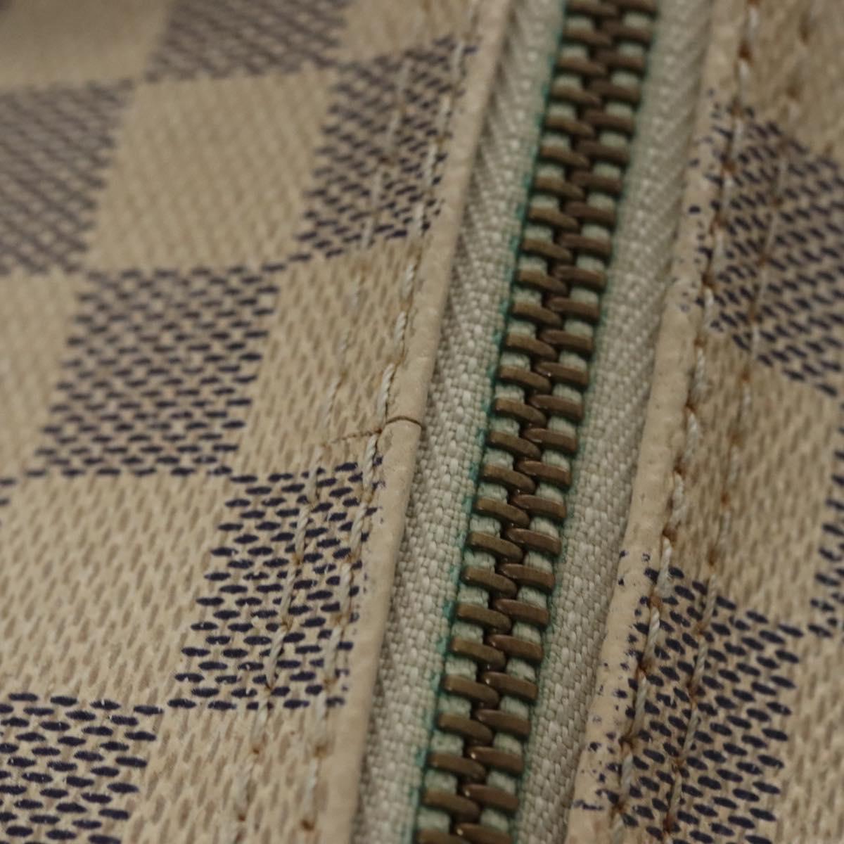 LOUIS VUITTON Damier Azur Speedy 30 Hand Bag N41533 LV Auth 113463
