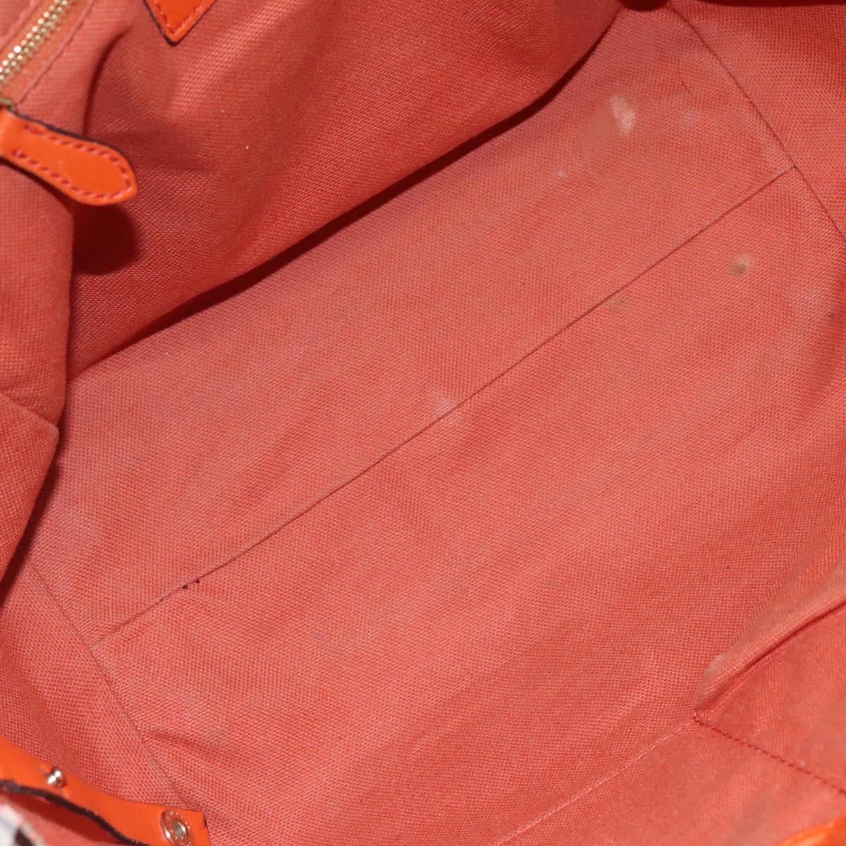 BURBERRY Nova Check Tote Bag PVC Beige Auth 113501