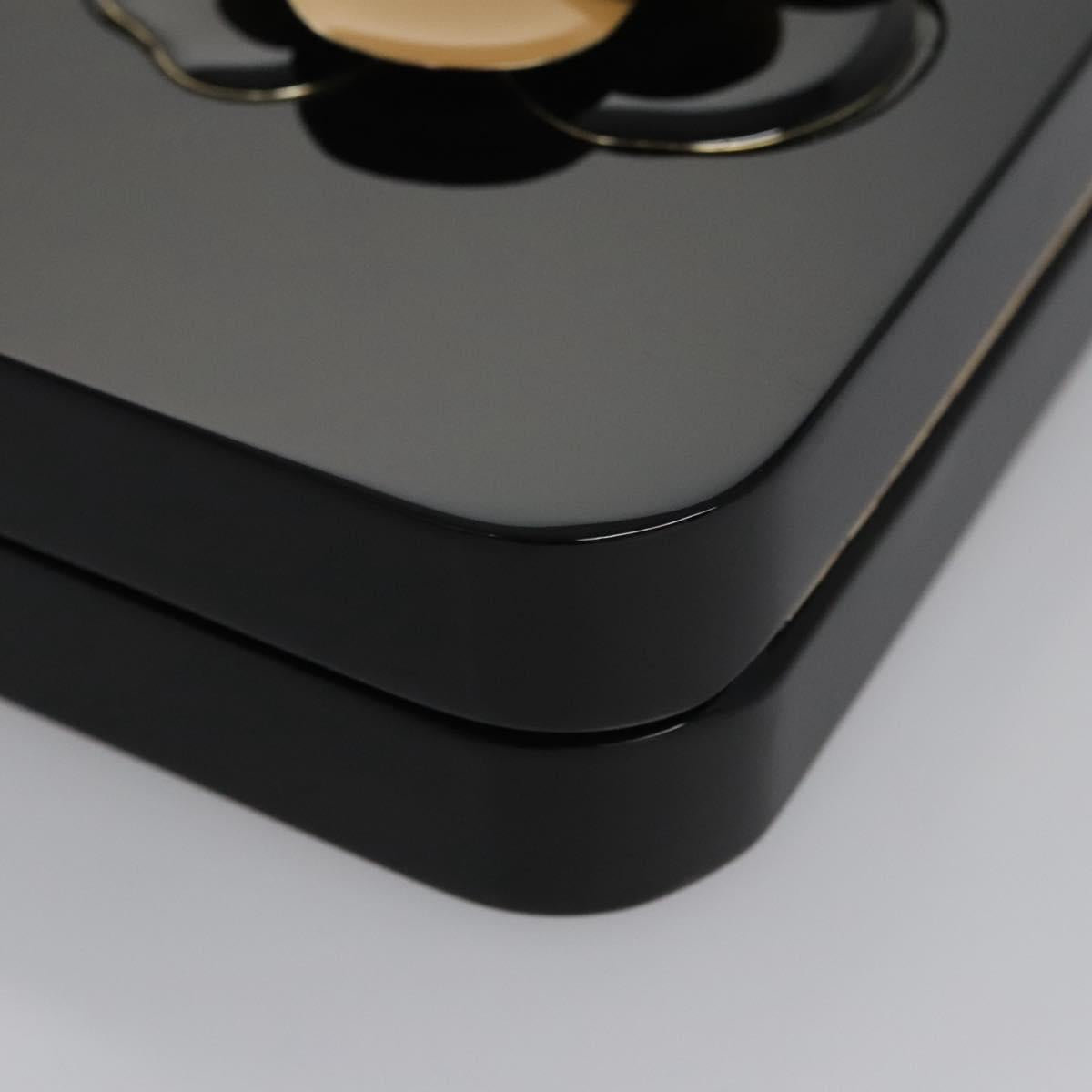 Salvatore Ferragamo Hand Bag plastic Black Auth 113518S