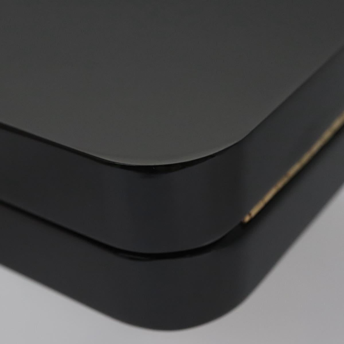 Salvatore Ferragamo Hand Bag plastic Black Auth 113518S