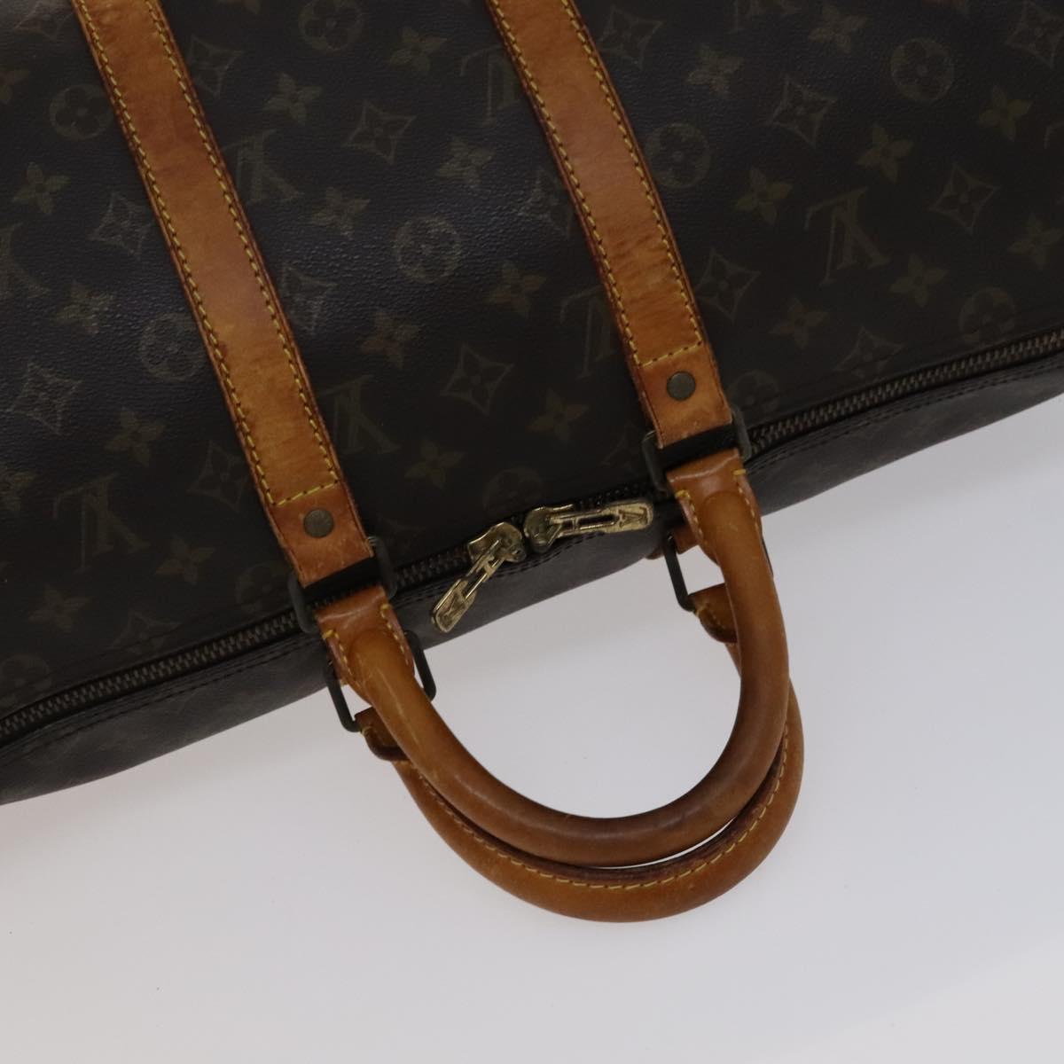 LOUIS VUITTON Monogram Keepall 45 Boston Bag M41428 LV Auth 113555