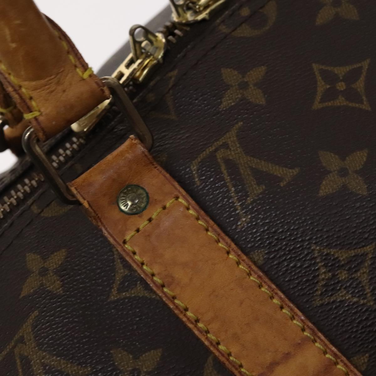 LOUIS VUITTON Monogram Keepall 50 Boston Bag M41426 LV Auth 113645