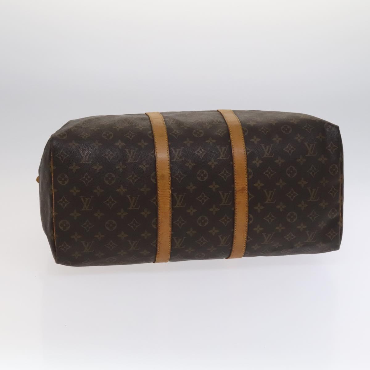 LOUIS VUITTON Monogram Keepall 50 Boston Bag M41426 LV Auth 113645