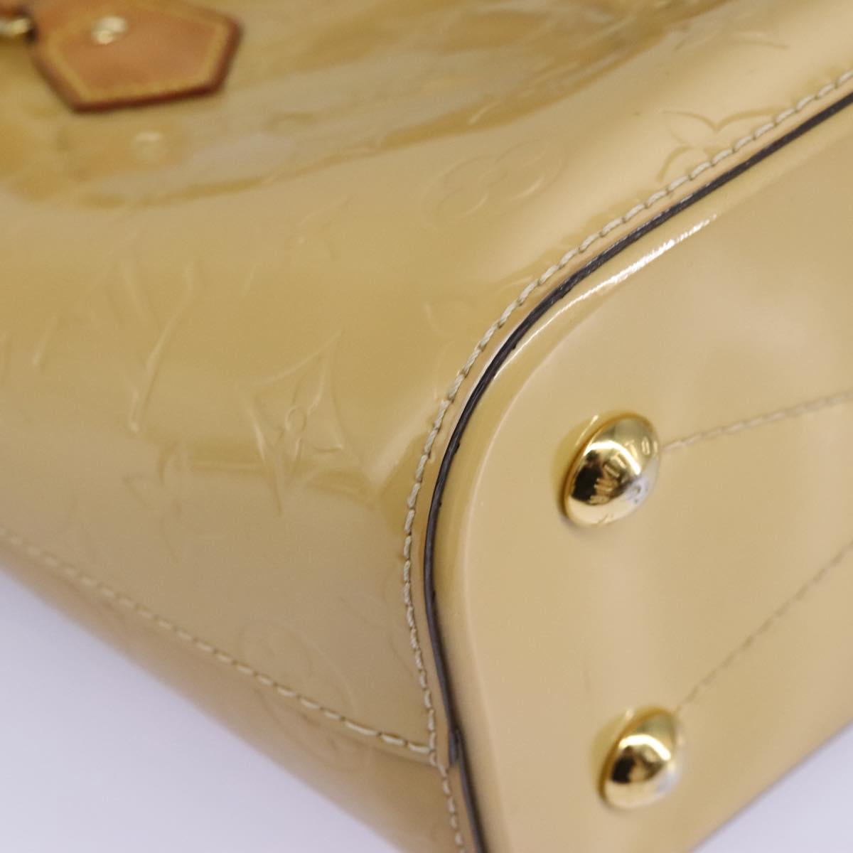 LOUIS VUITTON Vernis Montebello PM Hand Bag 2way Dunne M90167 LV Auth 113652V