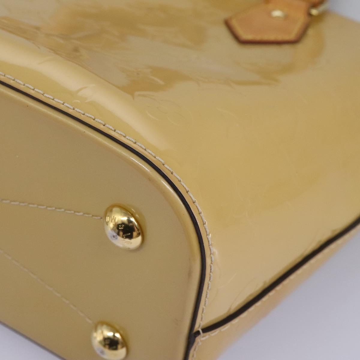 LOUIS VUITTON Vernis Montebello PM Hand Bag 2way Dunne M90167 LV Auth 113652V