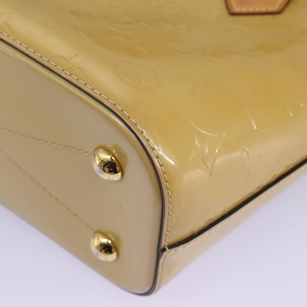 LOUIS VUITTON Vernis Montebello PM Hand Bag 2way Dunne M90167 LV Auth 113652V