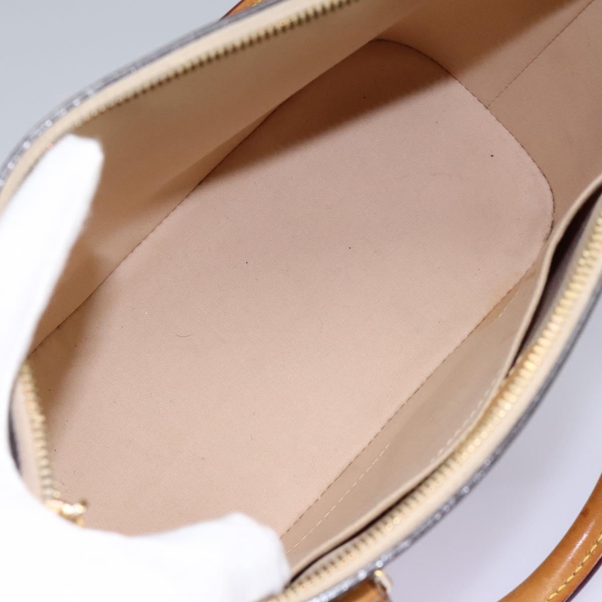 LOUIS VUITTON Vernis Montebello PM Hand Bag 2way Dunne M90167 LV Auth 113652V