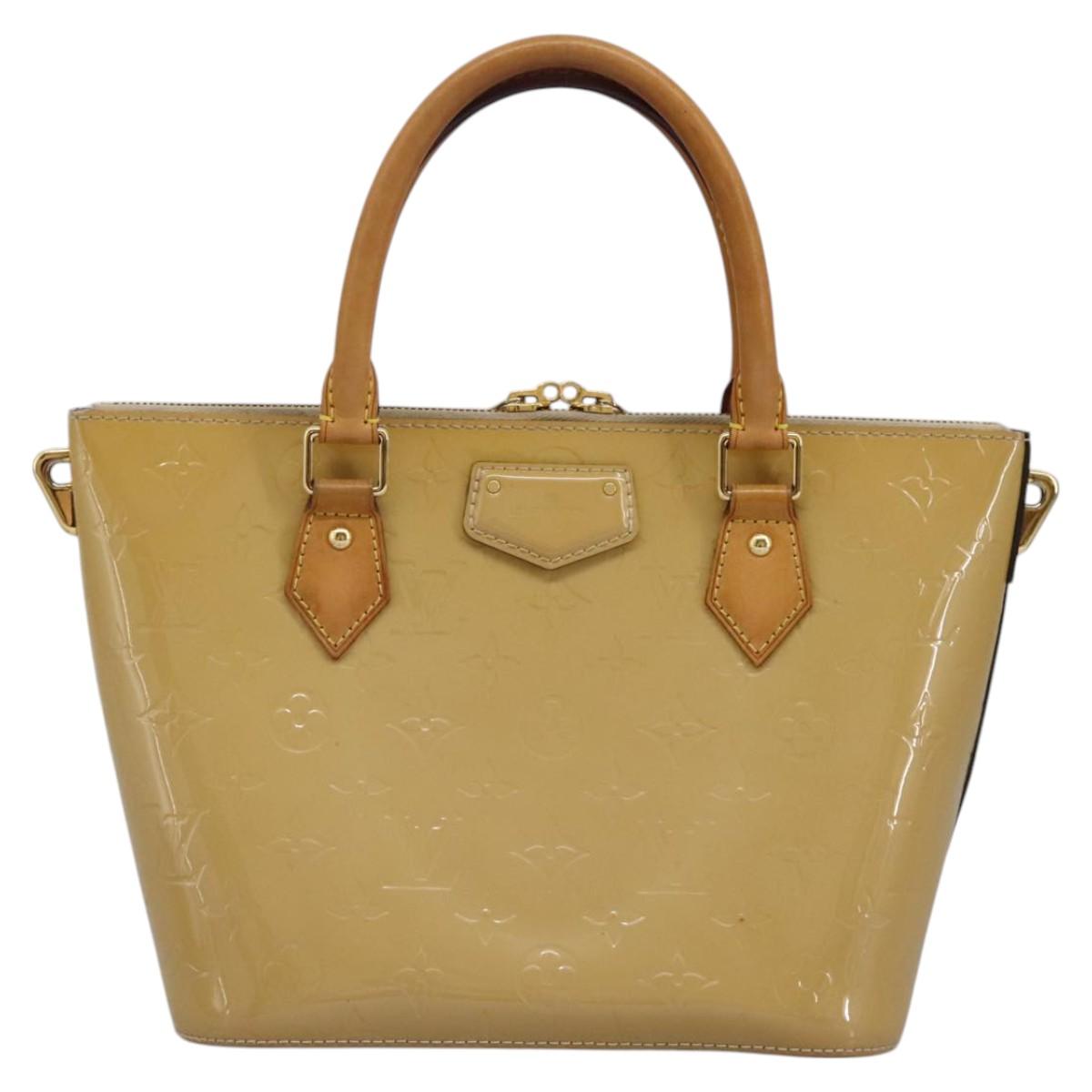 LOUIS VUITTON Vernis Montebello PM Hand Bag 2way Dunne M90167 LV Auth 113652V