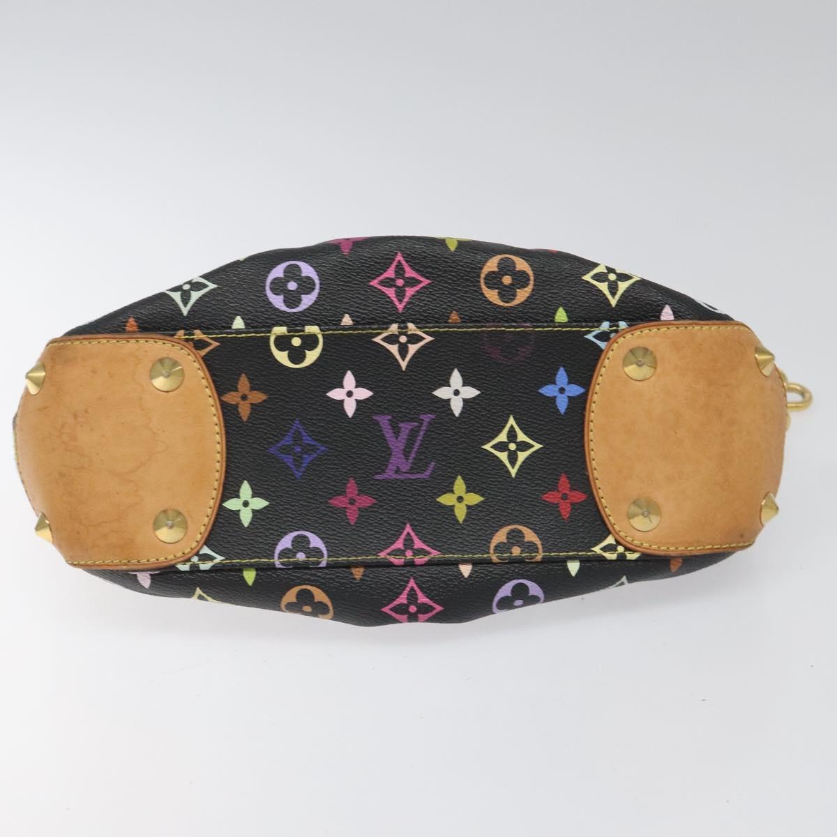 LOUIS VUITTON Monogram Multicolor Judy PM Bag 2Way Black M40258 LV Auth 113662V