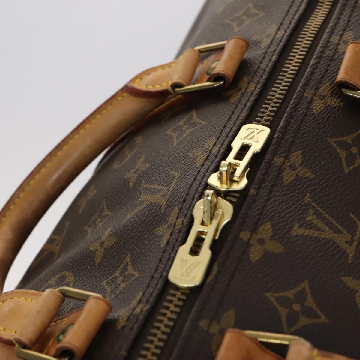 LOUIS VUITTON Monogram Keepall 60 Boston Bag M41422 LV Auth 113682