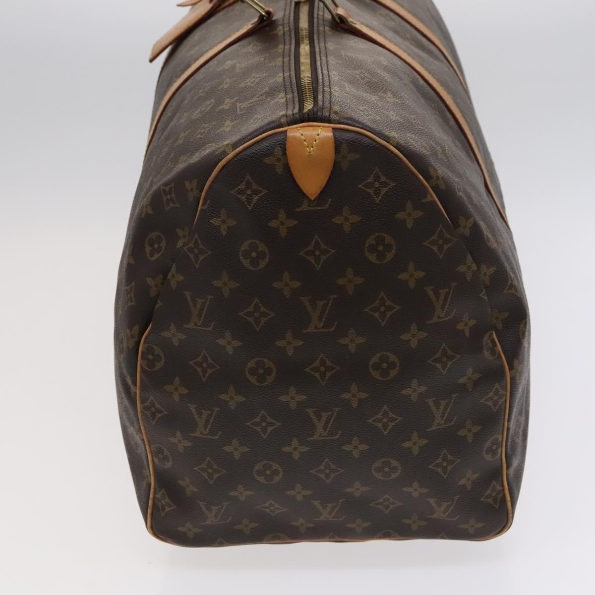 LOUIS VUITTON Monogram Keepall 60 Boston Bag M41422 LV Auth 113682