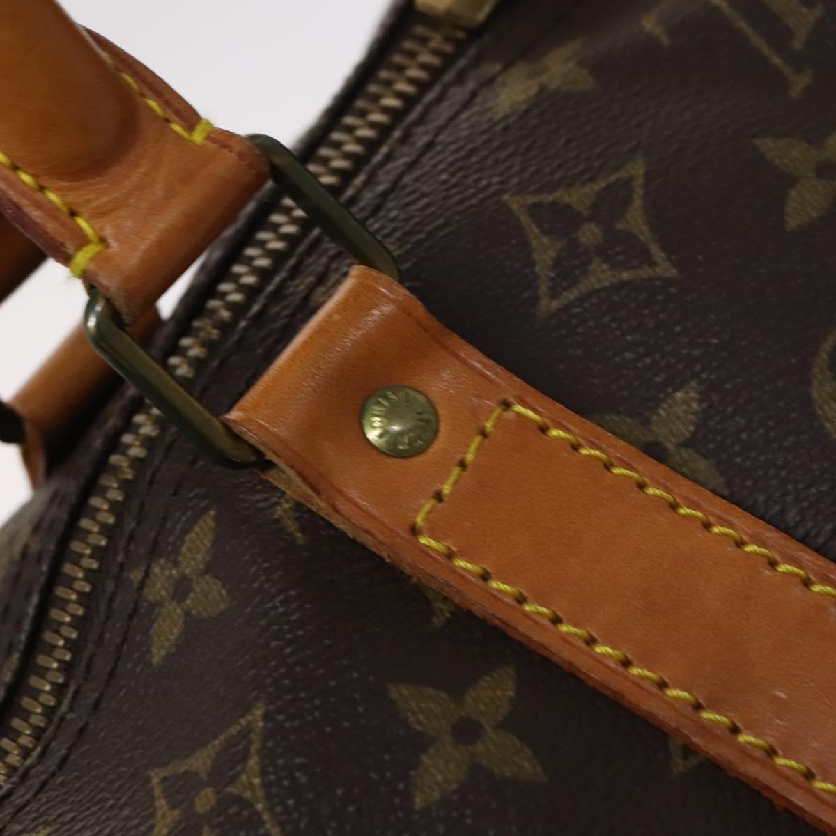 LOUIS VUITTON Monogram Keepall 60 Boston Bag M41422 LV Auth 113684