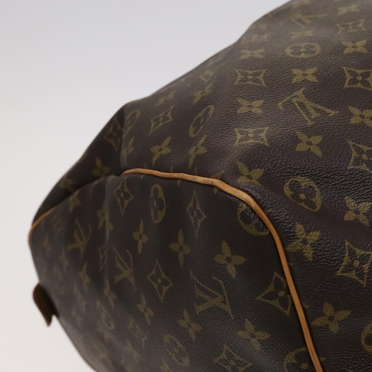 LOUIS VUITTON Monogram Keepall 60 Boston Bag M41422 LV Auth 113686