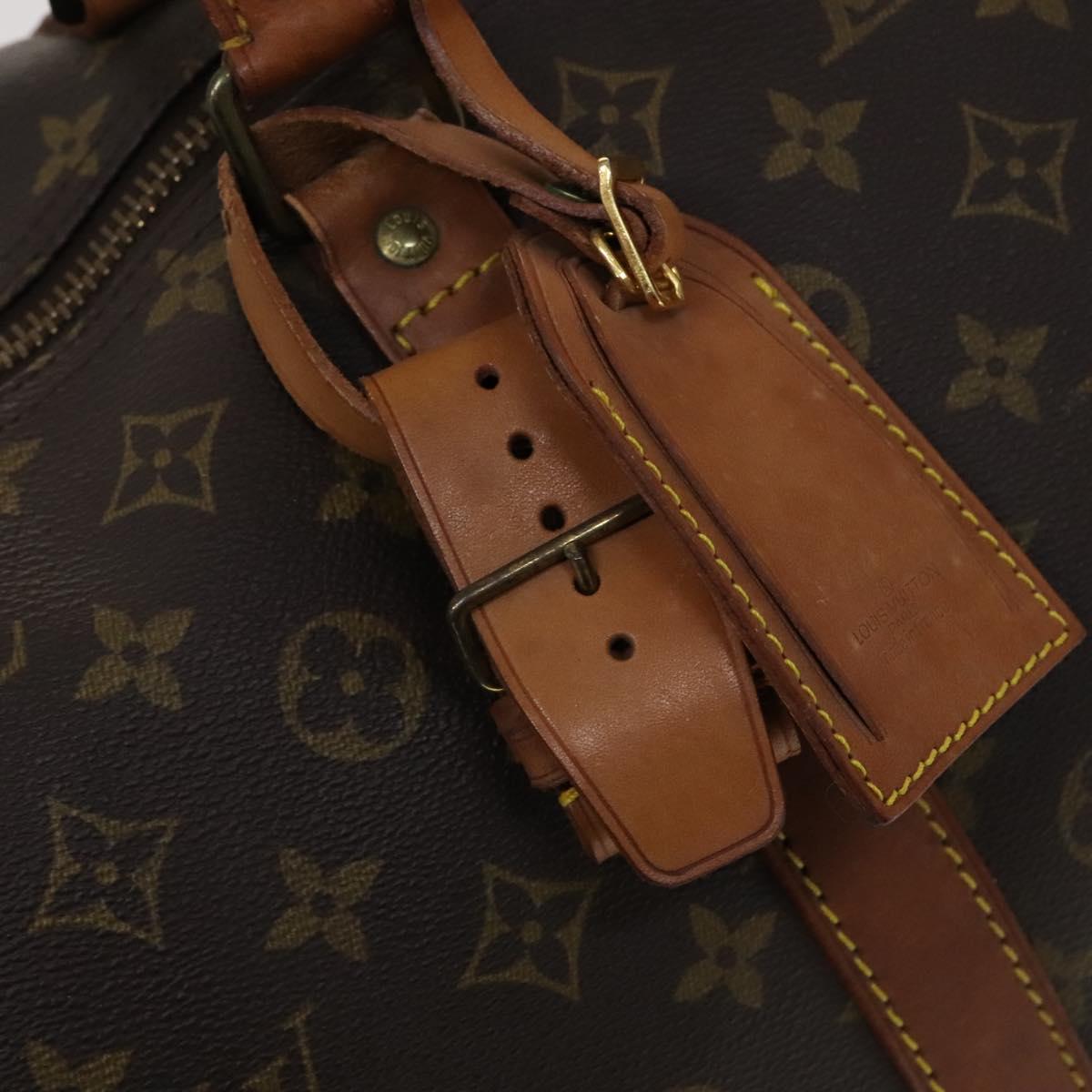 LOUIS VUITTON Monogram Keepall 60 Boston Bag M41422 LV Auth 113686