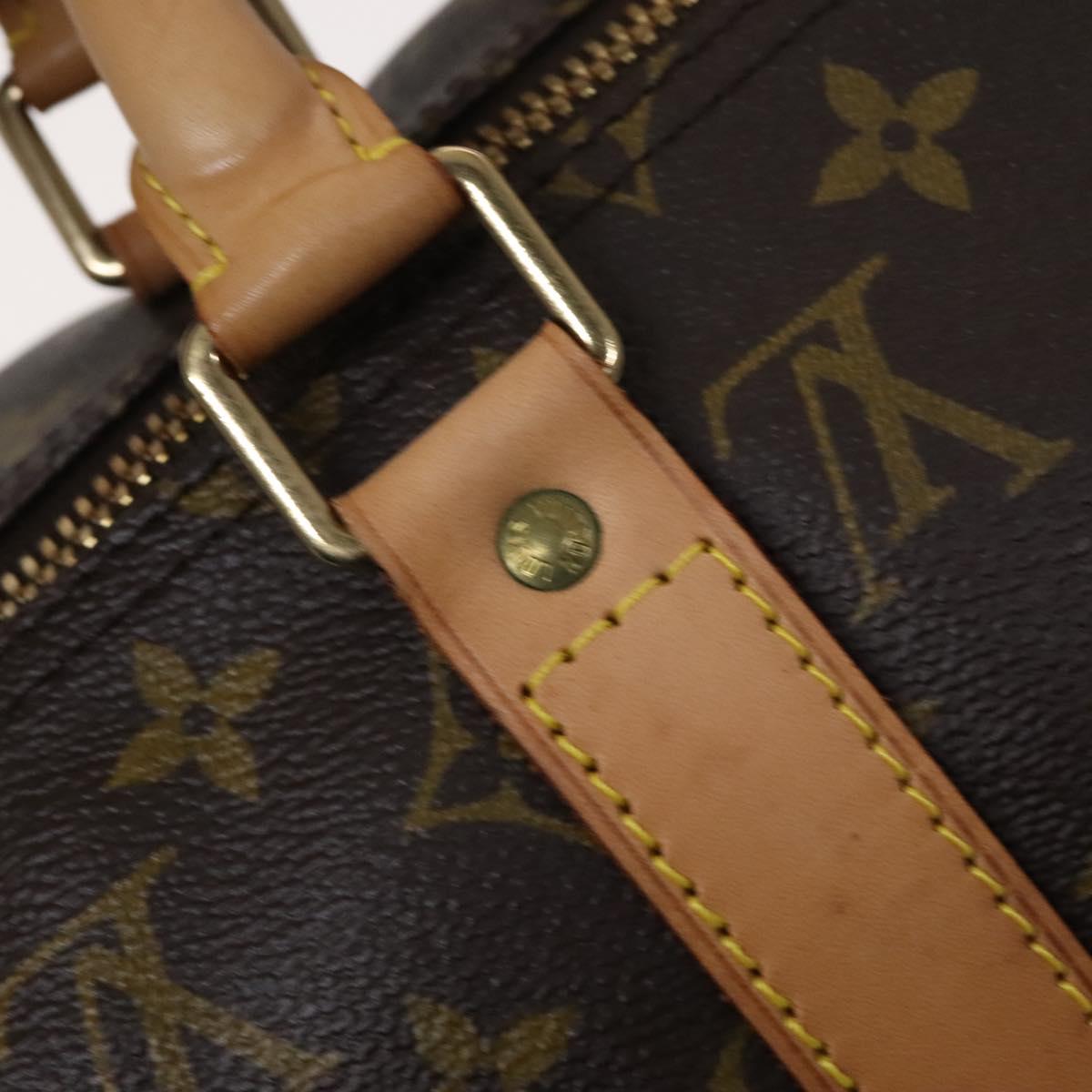LOUIS VUITTON Monogram Keepall 50 Boston Bag M41426 LV Auth 113687