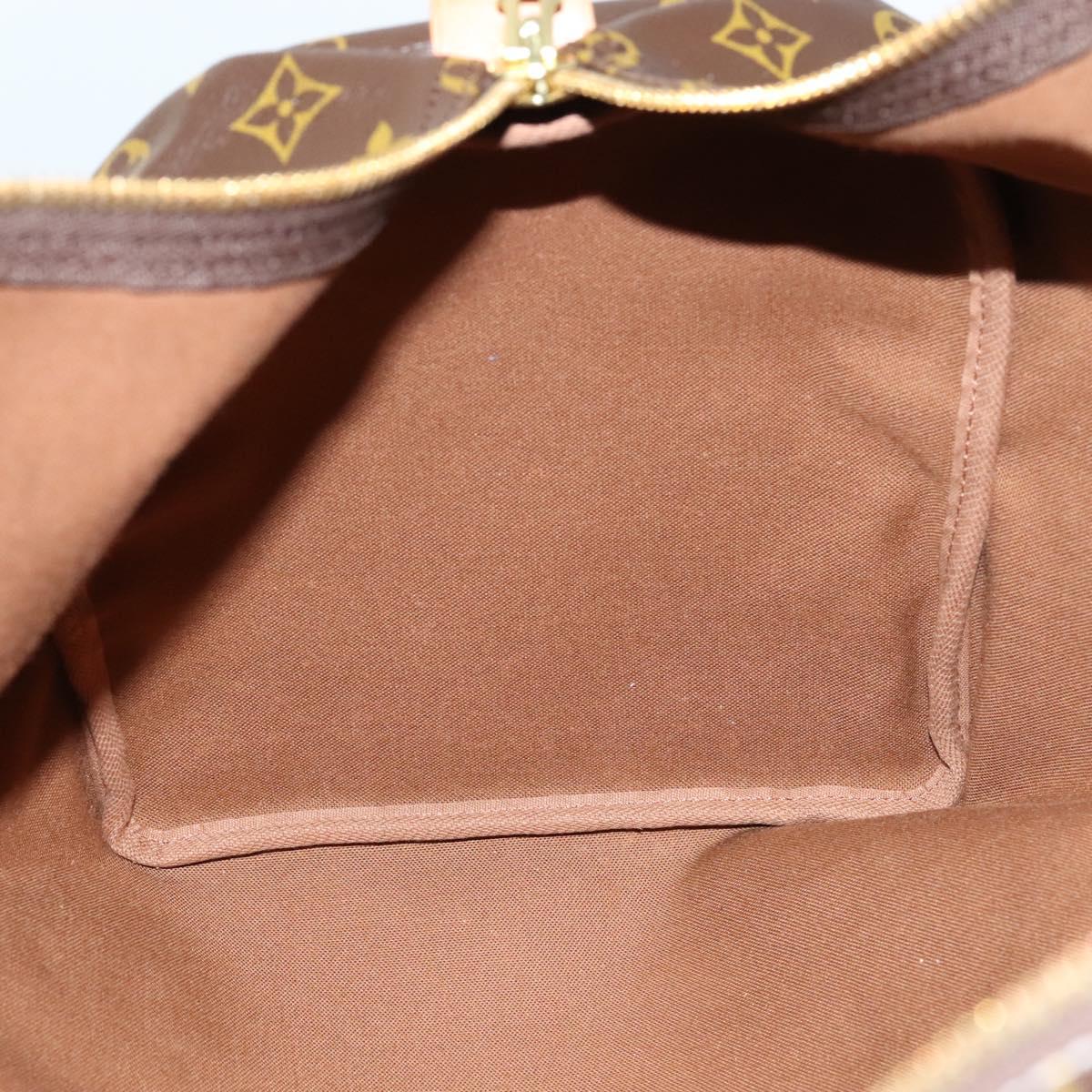 LOUIS VUITTON Monogram Keepall 50 Boston Bag M41426 LV Auth 113687