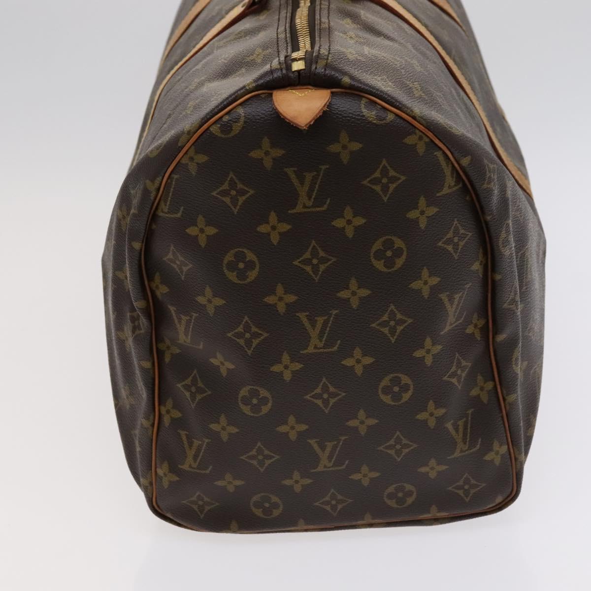 LOUIS VUITTON Monogram Keepall 50 Boston Bag M41426 LV Auth 113687