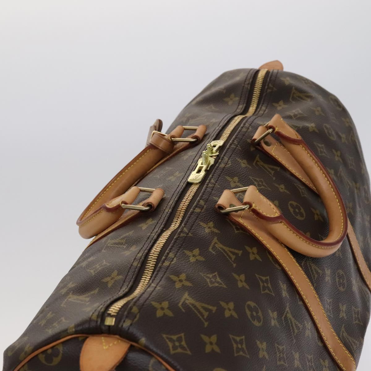 LOUIS VUITTON Monogram Keepall 50 Boston Bag M41426 LV Auth 113687