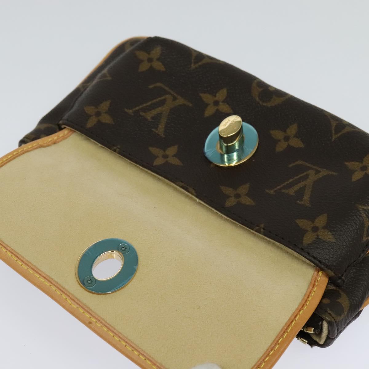 LOUIS VUITTON Monogram Pochette Tikal Pouch M60019 LV Auth 113704AV