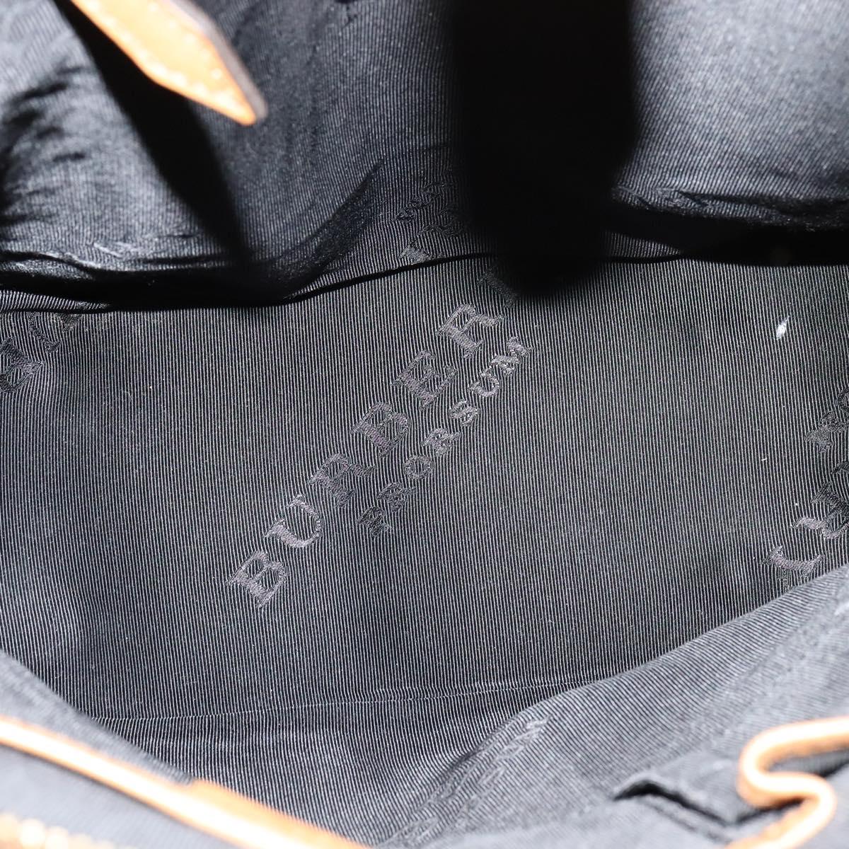 BURBERRY Hand Bag Leather 2way Beige Auth 113749V