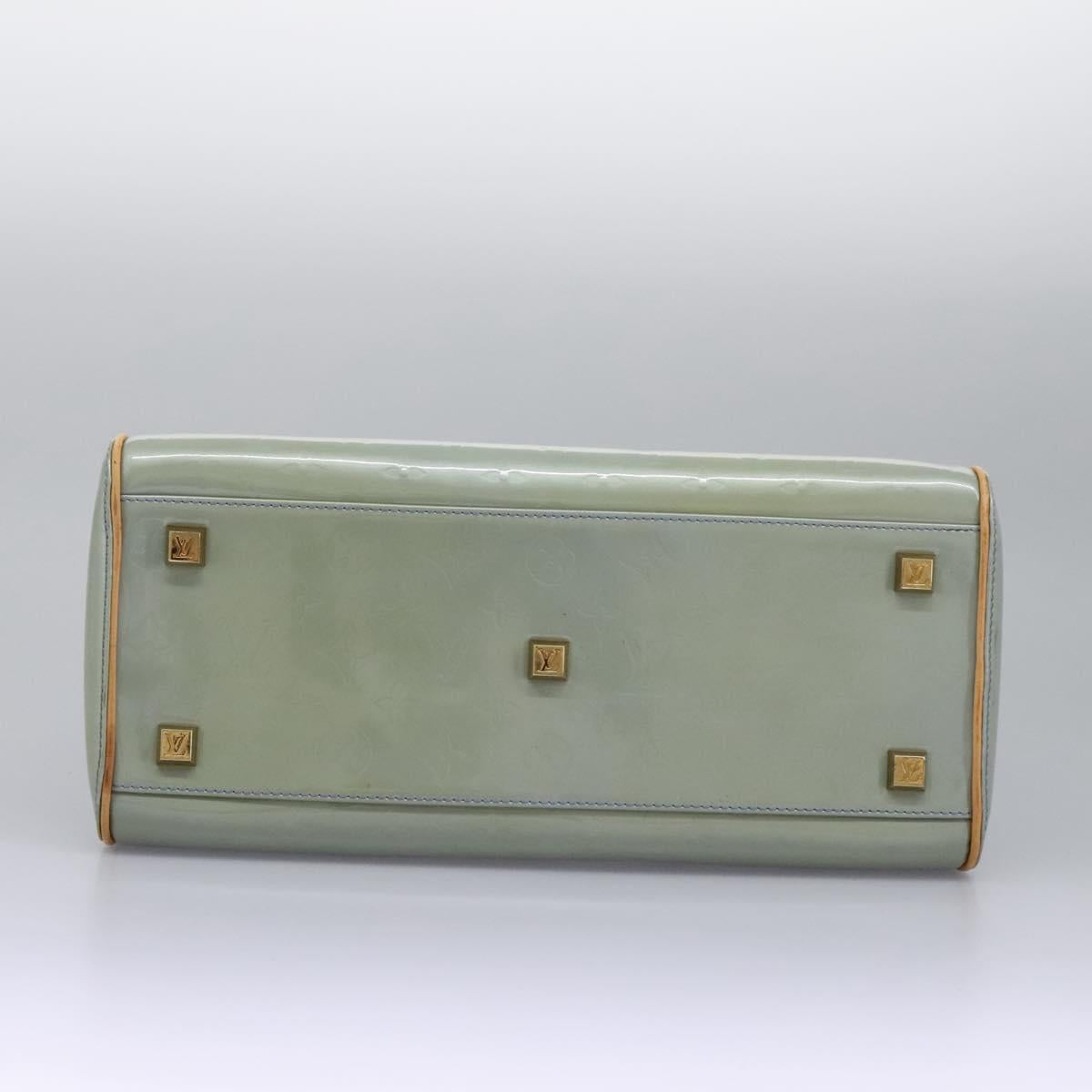 LOUIS VUITTON Vernis Tompkins Square Hand Bag Lavande M91103 LV Auth 113777V