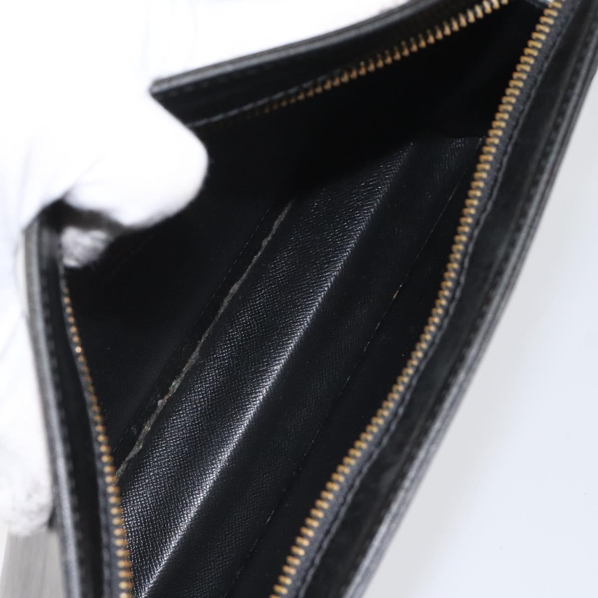 LOUIS VUITTON Epi Pochette Homme Clutch Bag Black Noir M52522 LV Auth 113778