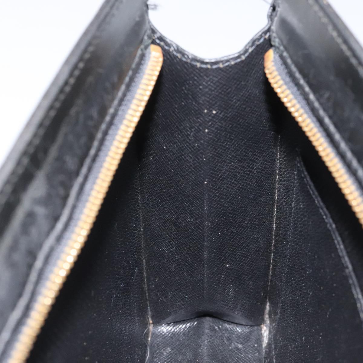 LOUIS VUITTON Epi Pochette Homme Clutch Bag Black Noir M52522 LV Auth 113778