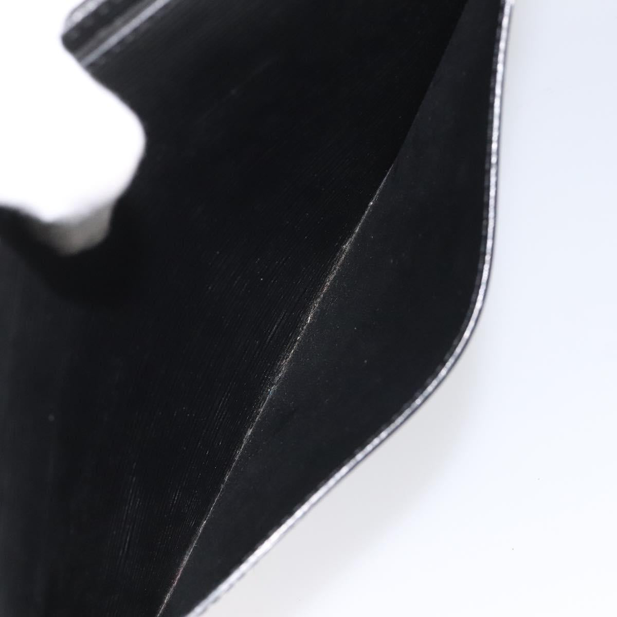 LOUIS VUITTON Epi Pochette Homme Clutch Bag Black Noir M52522 LV Auth 113778