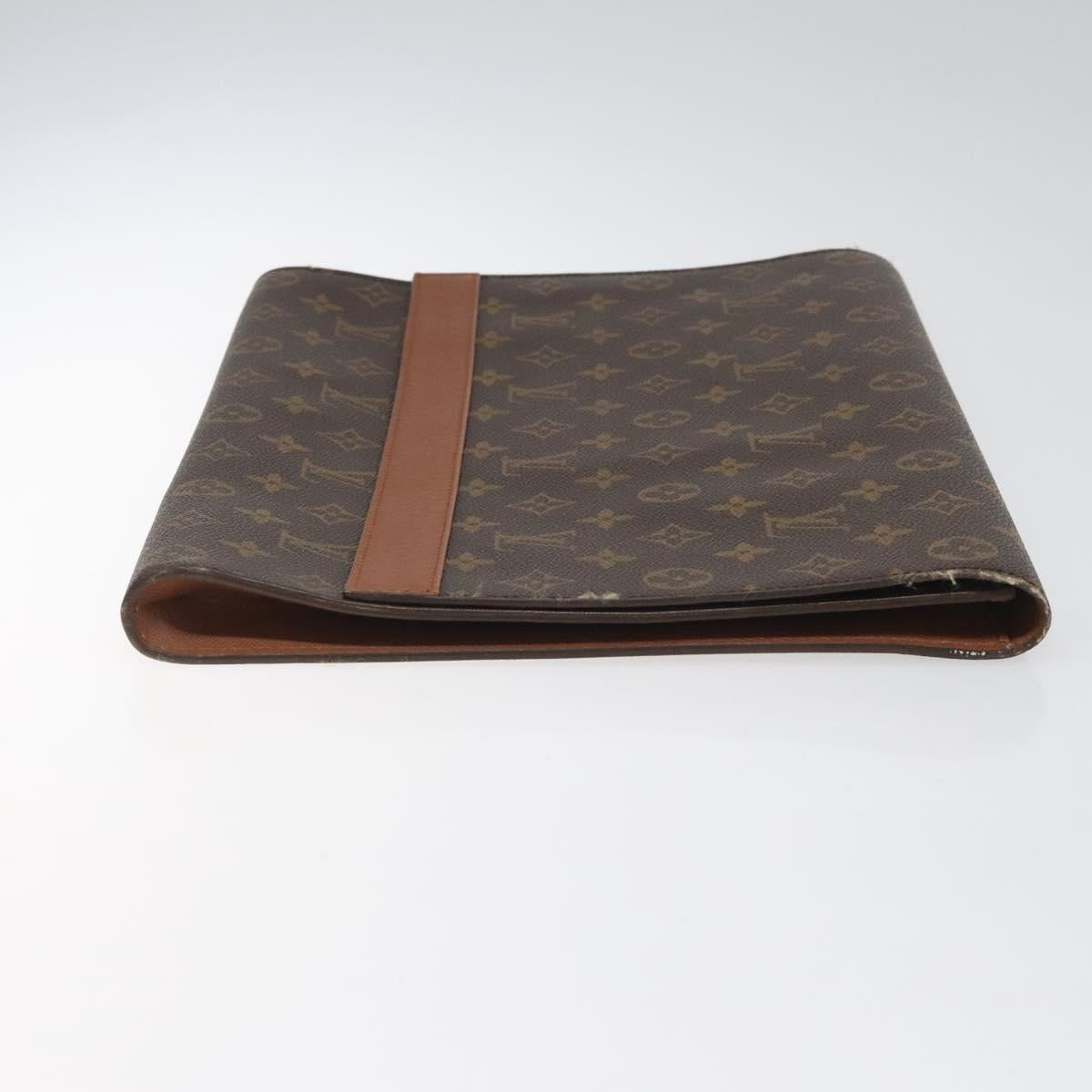 LOUIS VUITTON Monogram Porte envelope Clutch Bag M51801 LV Auth 113782