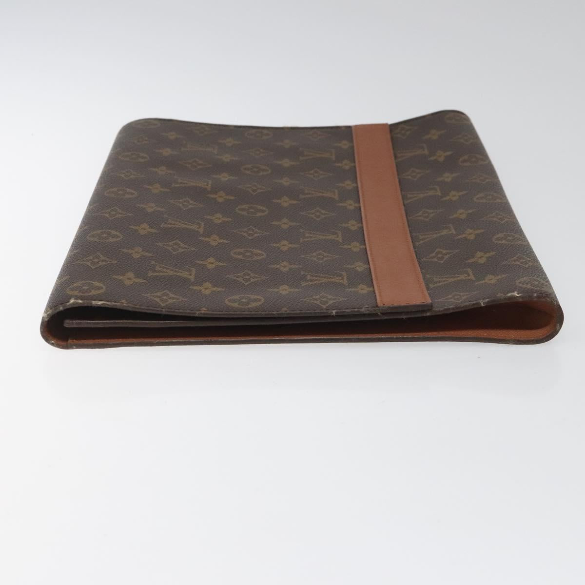 LOUIS VUITTON Monogram Porte envelope Clutch Bag M51801 LV Auth 113782
