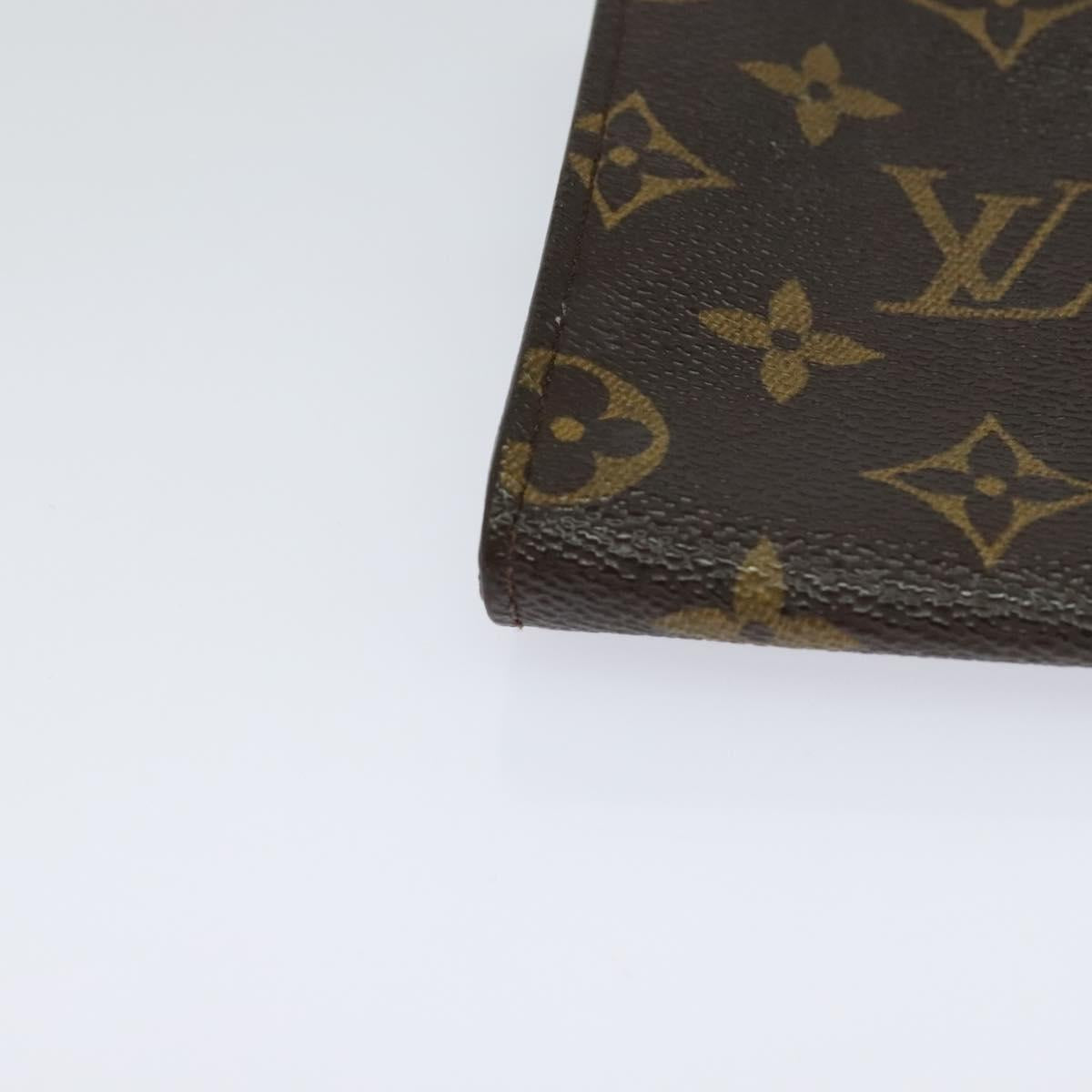 LOUIS VUITTON Monogram Bucket PM Accessory Pouch LV Auth 113795