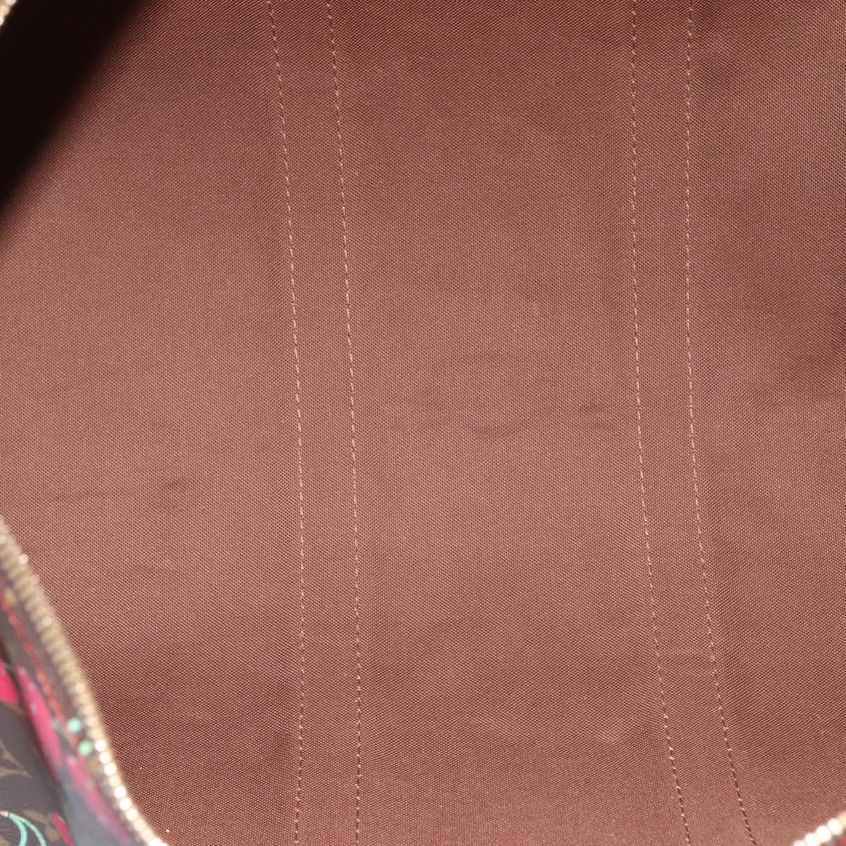 LOUIS VUITTON Monogram Cherry Keepall 45 Boston Bag M95011 LV Auth 113808SAM