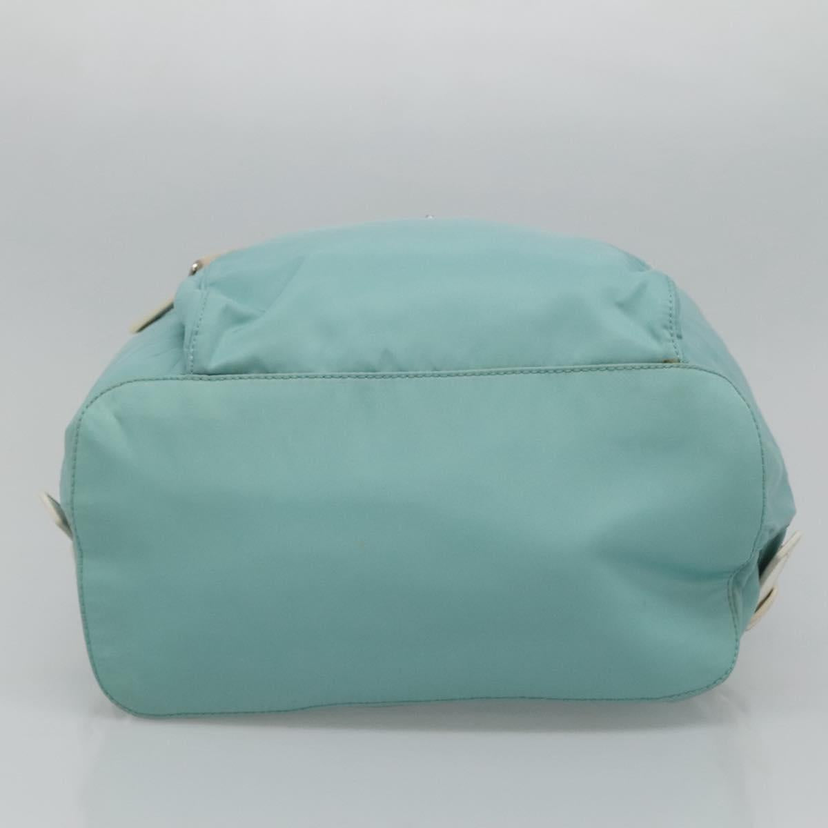 PRADA Backpack Nylon Light Blue Auth 113817V