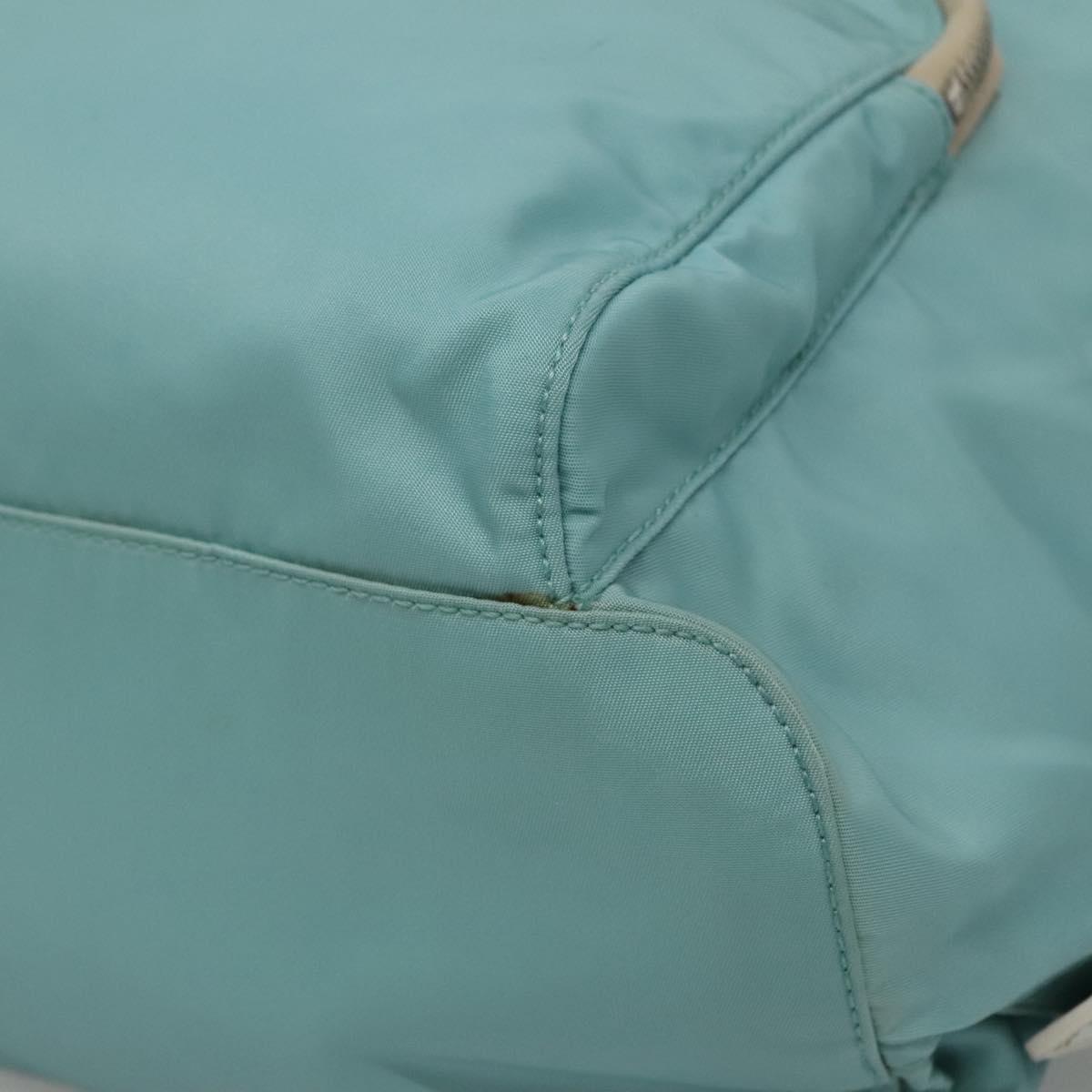 PRADA Backpack Nylon Light Blue Auth 113817V