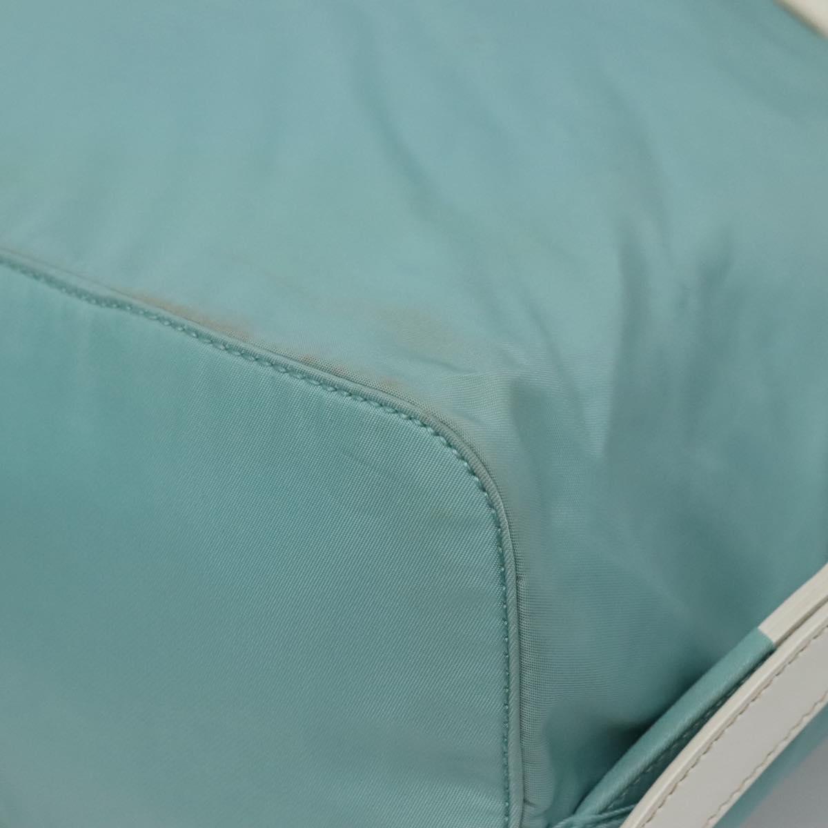 PRADA Backpack Nylon Light Blue Auth 113817V