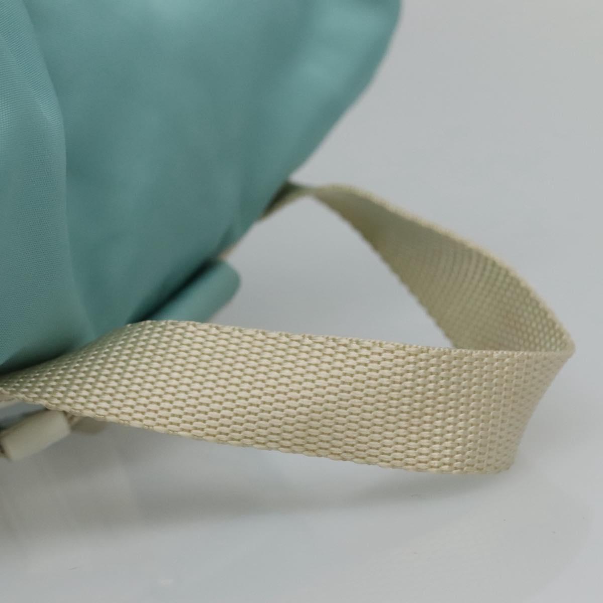 PRADA Backpack Nylon Light Blue Auth 113817V